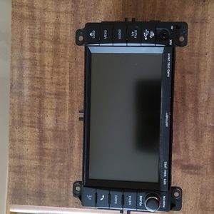 Brand new radio black in front